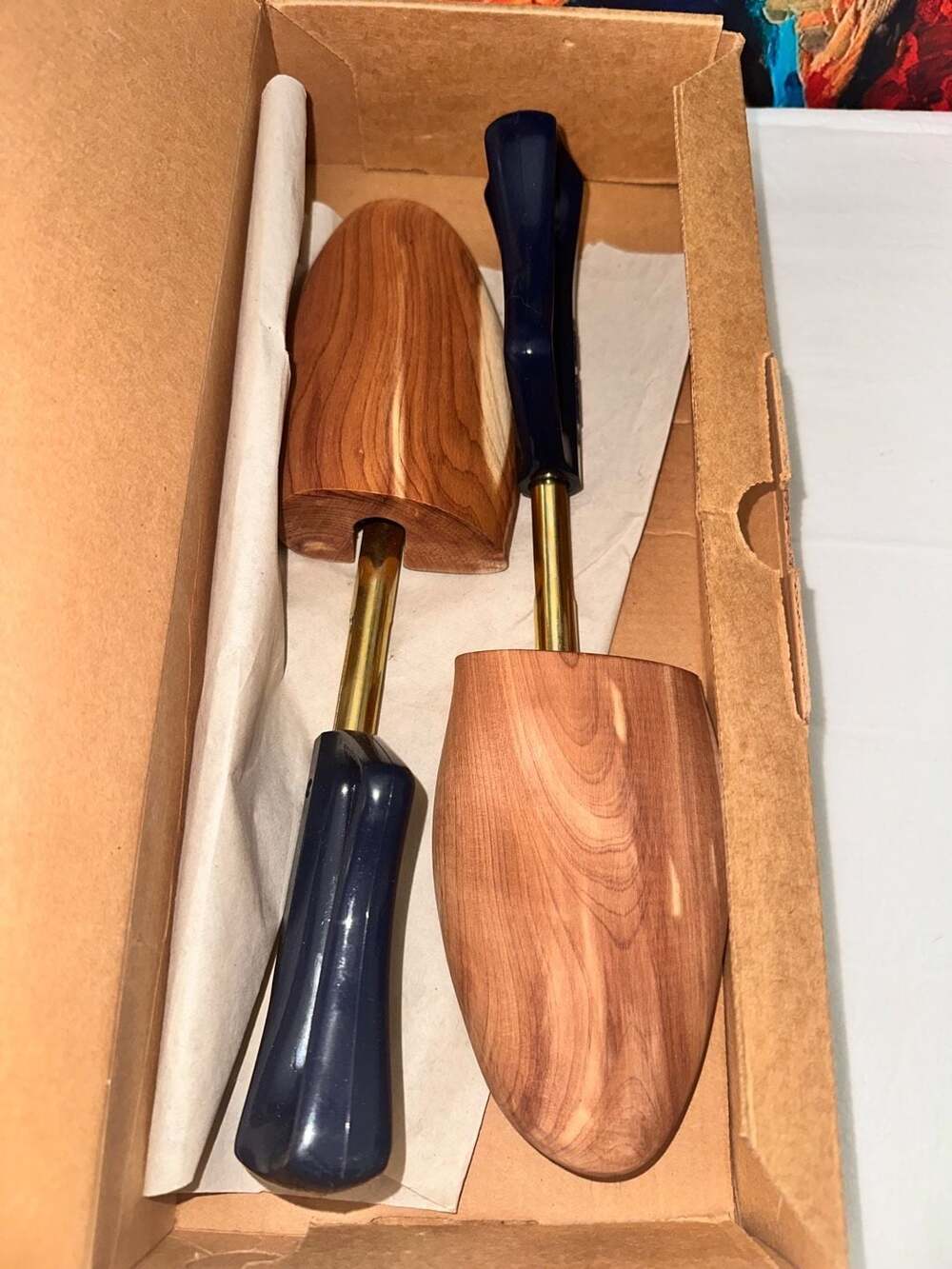 No.70 Rochester Travel Tree Men's Cedar Shoe Trees, Stock 4211 Size Medium